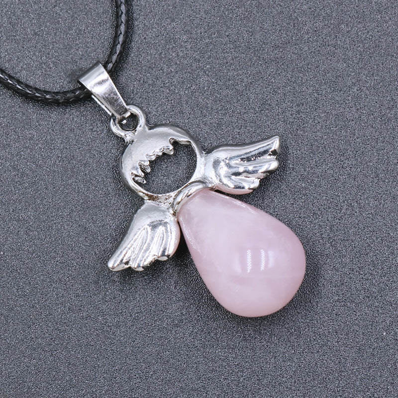 Crystal Angel Pendant