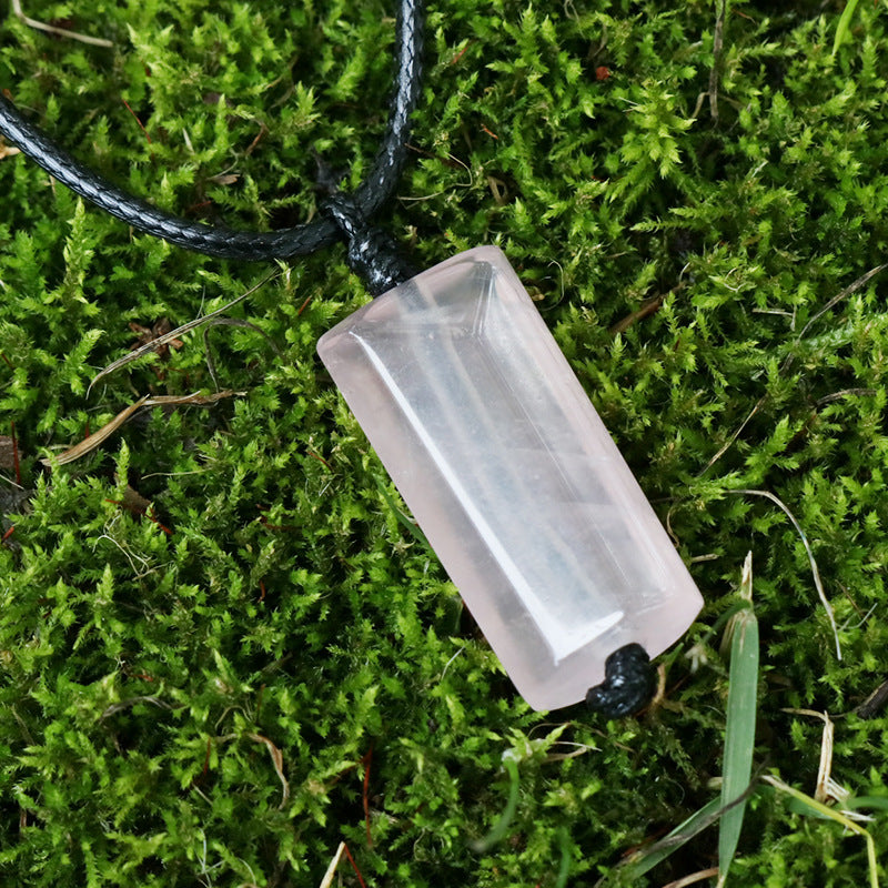 Carved Crystal Necklace