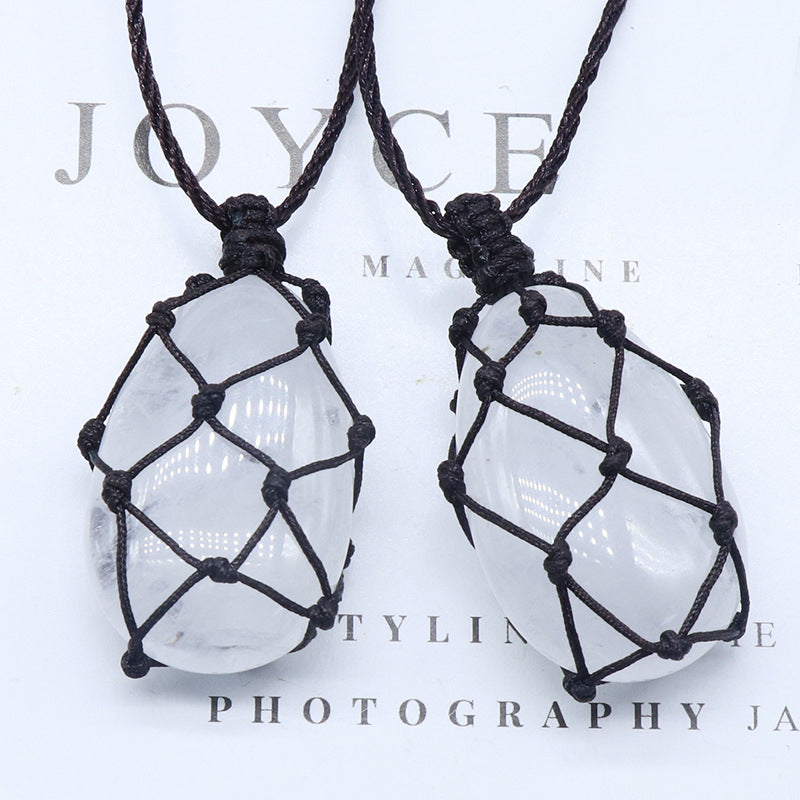 Net Pocket Tumble Necklace