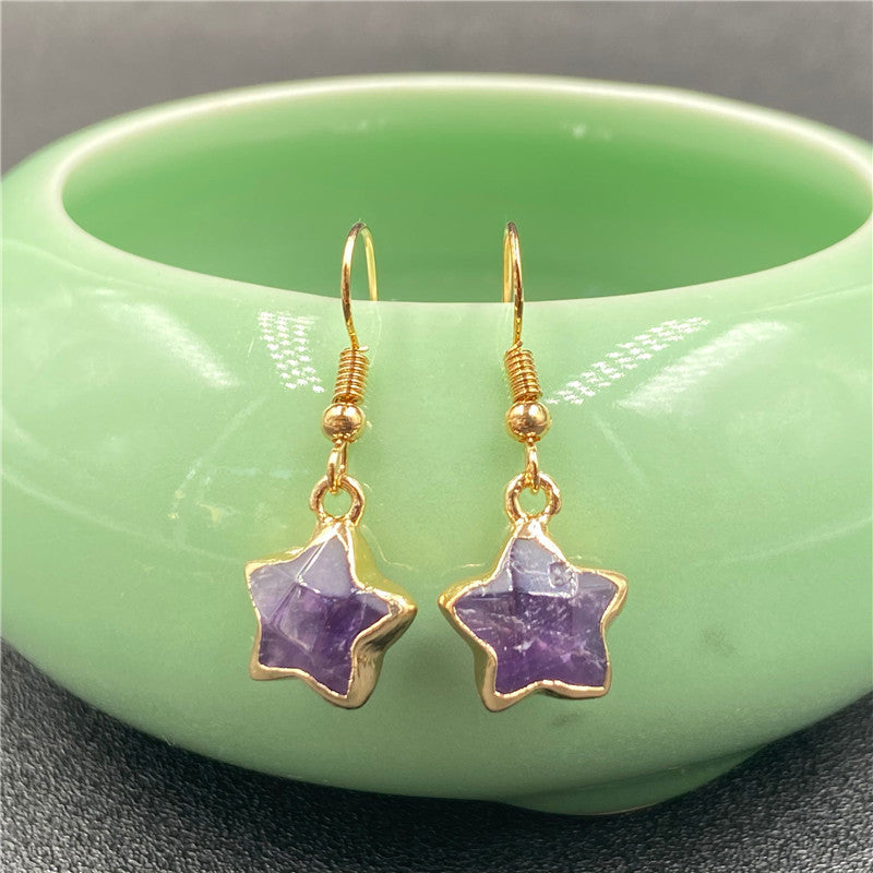 Gold Plated Star Earrings