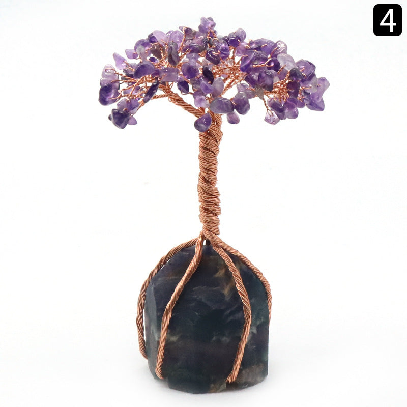 Natural Gemstone Money Tree