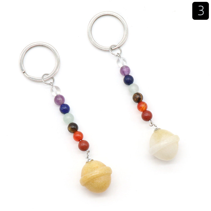 Crystal Bell Chakra Key Chain