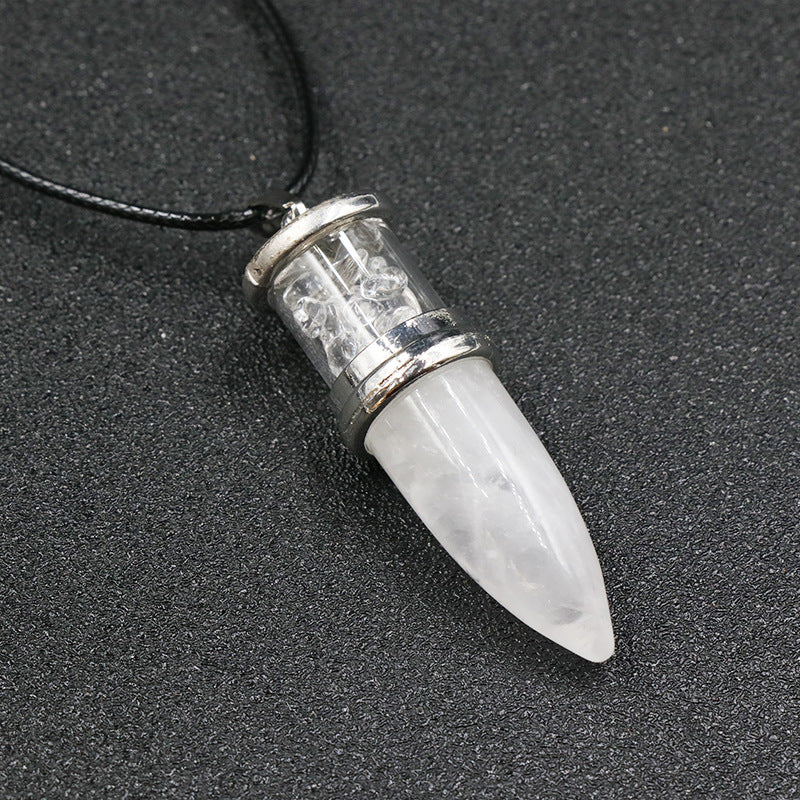 Crystal Bullet Necklace