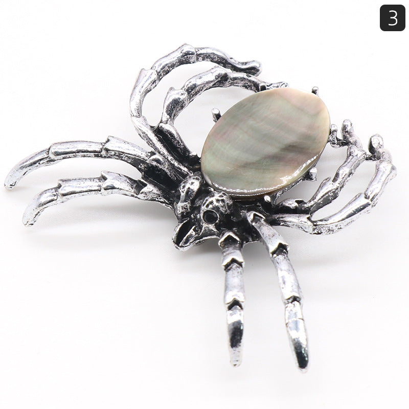 Crystal Spider Brooch & Pendant