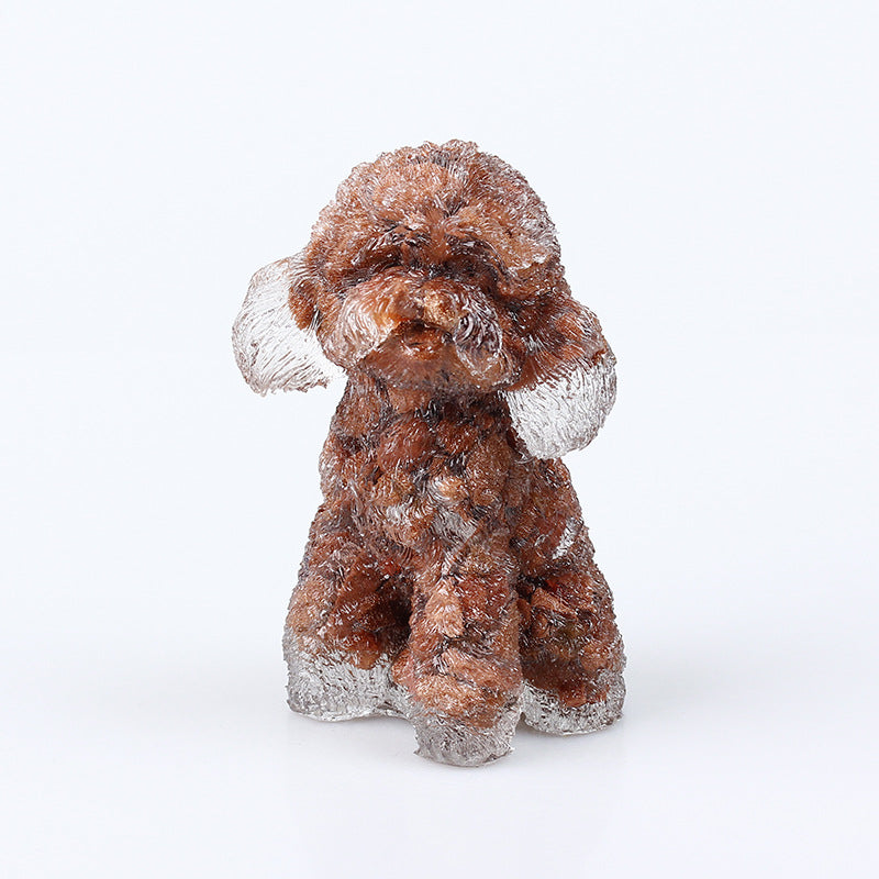 Resin Toy Poodle