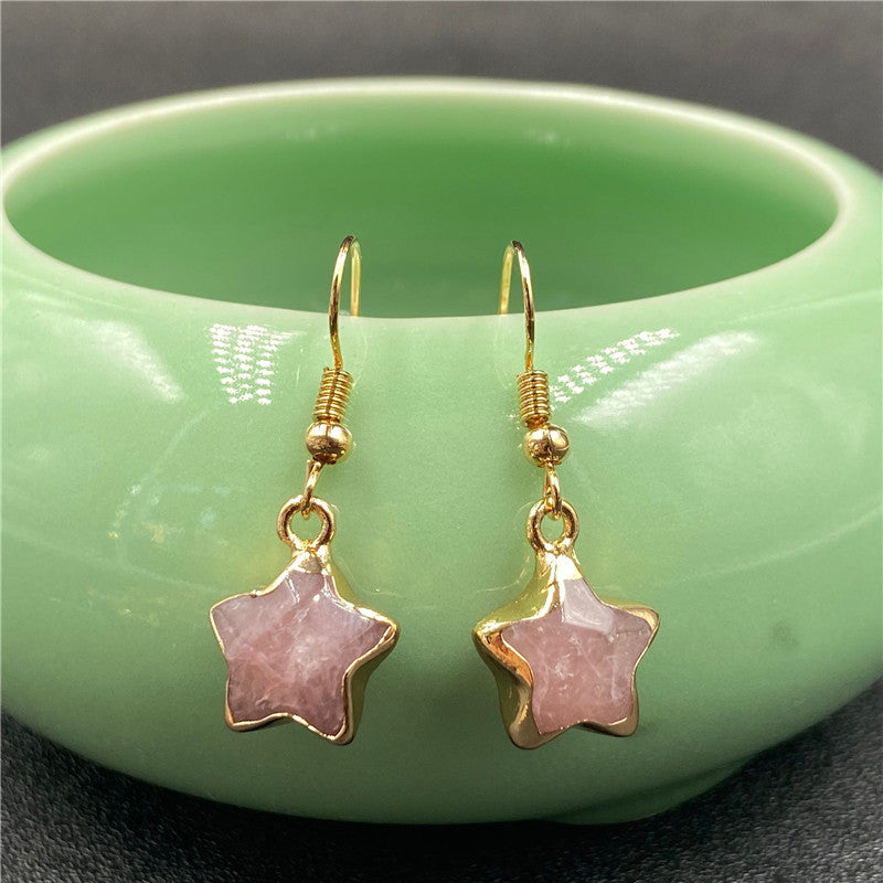 Gold Plated Star Earrings