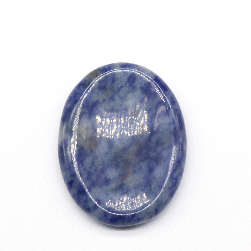 Oval Crystal Worry Stone