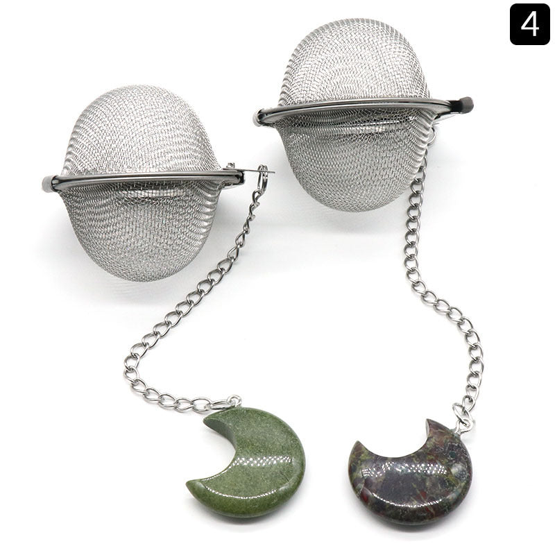 Crystal Moon Tea Strainer