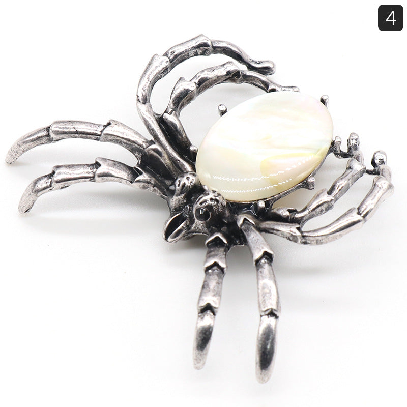 Crystal Spider Brooch & Pendant