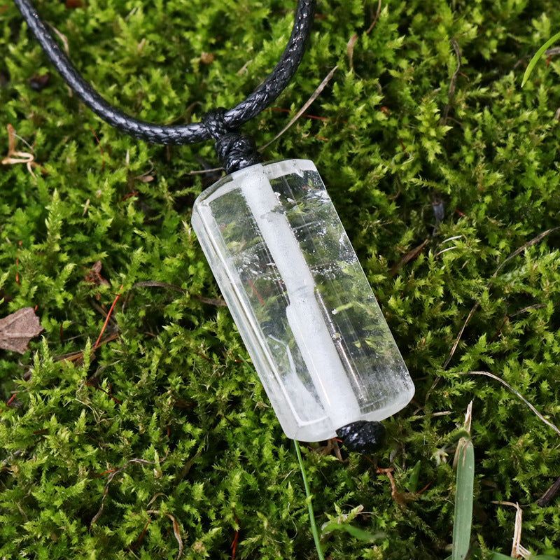 Carved Crystal Necklace