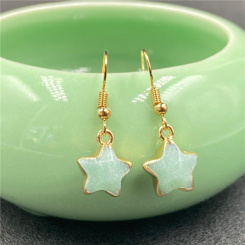 Gold Plated Star Earrings