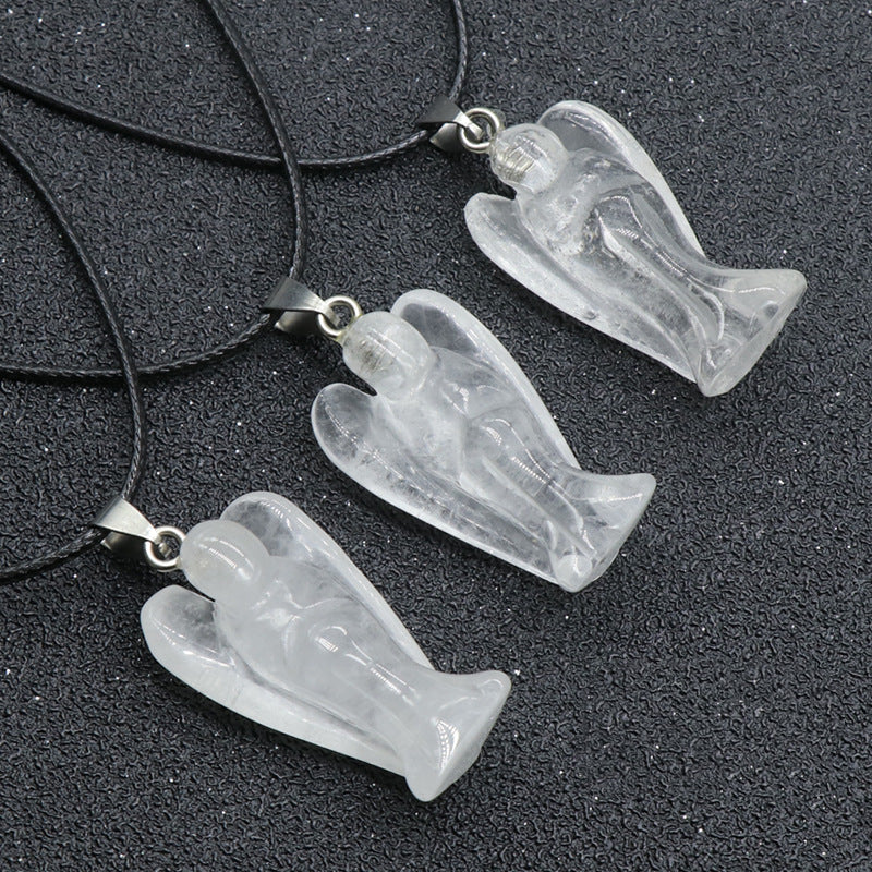 Crystal Angel Necklace