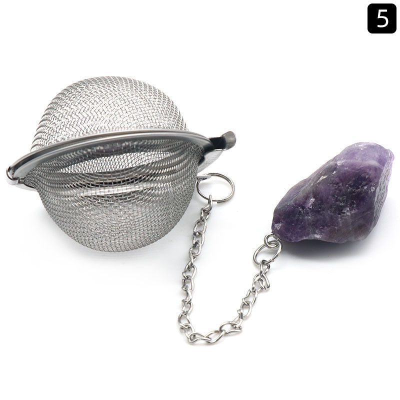 Raw Stone Tea Strainer