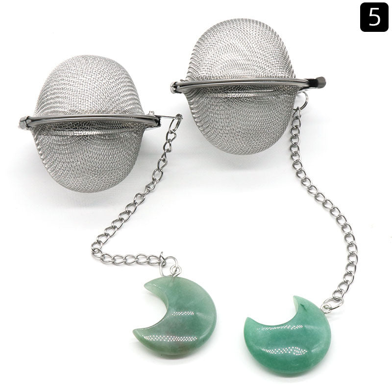 Crystal Moon Tea Strainer