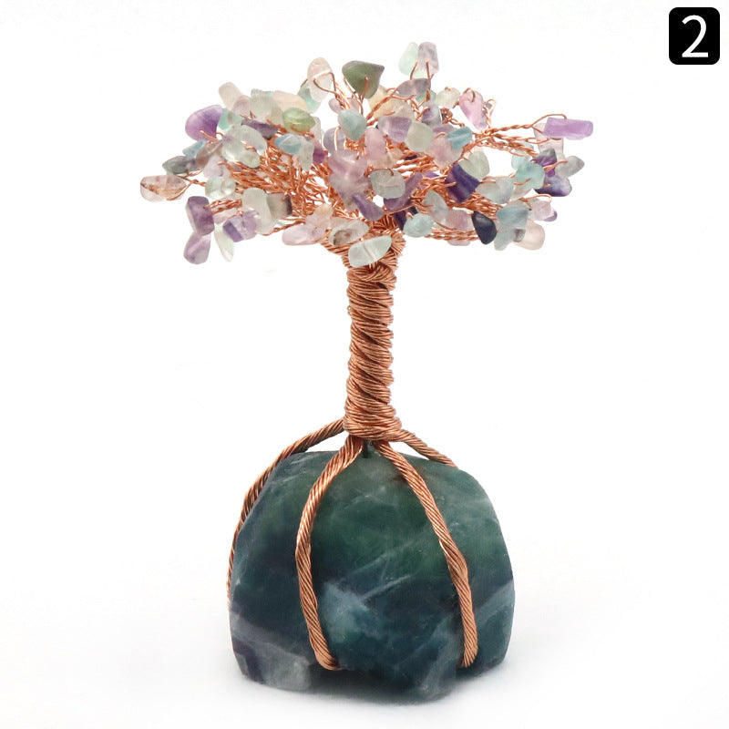 Natural Gemstone Money Tree