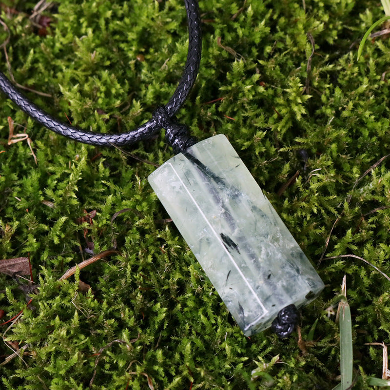 Carved Crystal Necklace