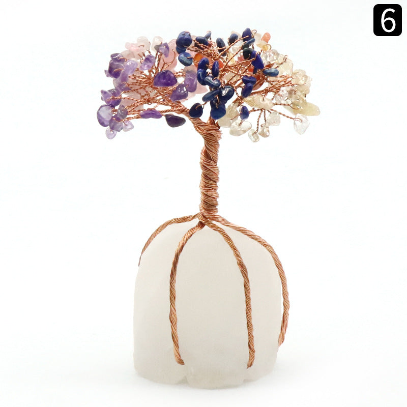 Natural Gemstone Money Tree