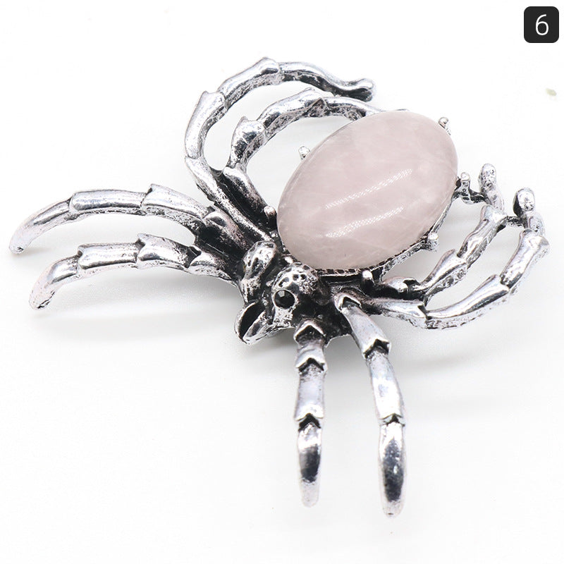 Crystal Spider Brooch & Pendant