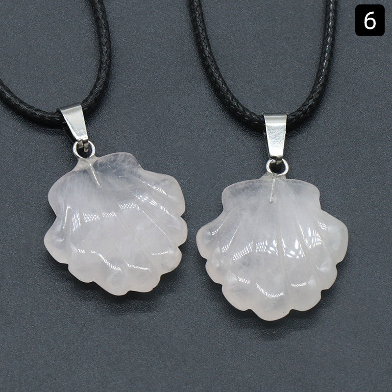 Crystal Shell Necklace