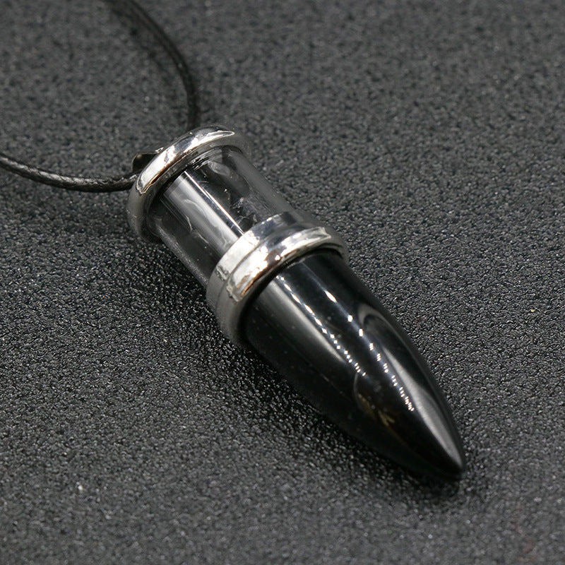 Crystal Bullet Necklace