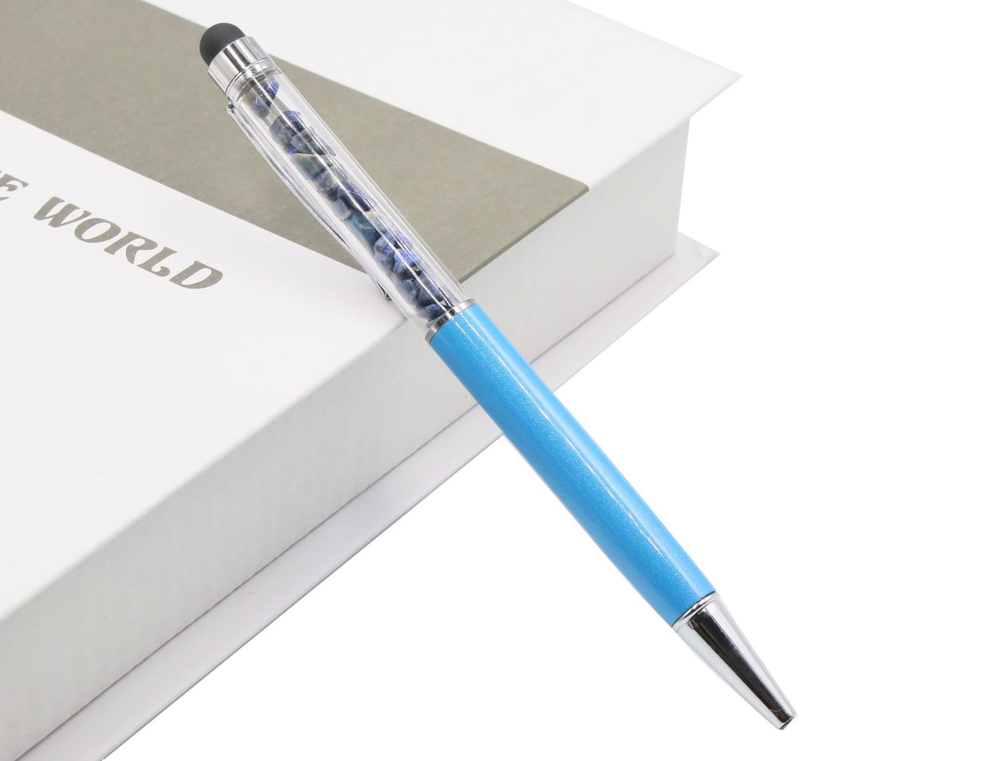 Crystal Chip Ball Point Pen