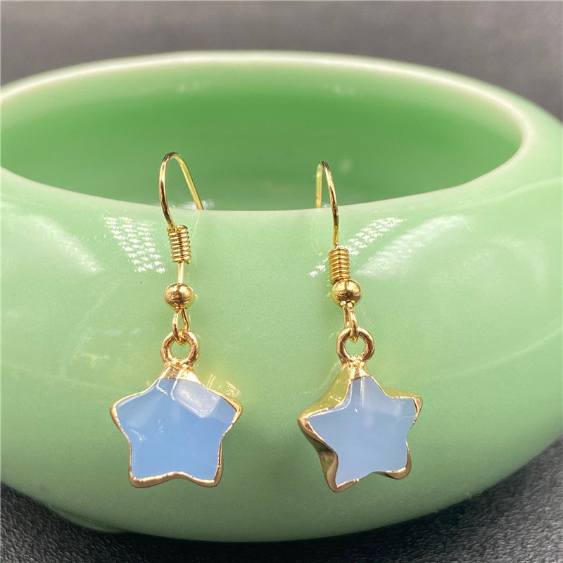 Gold Plated Star Earrings