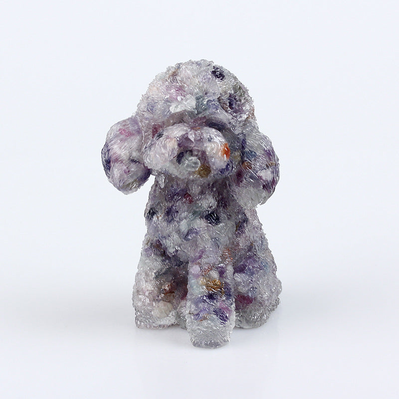 Resin Toy Poodle