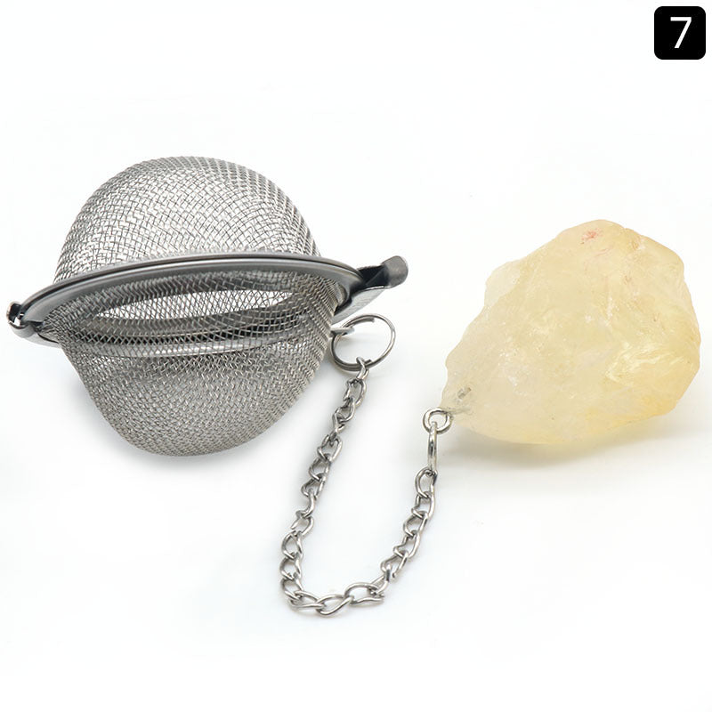 Raw Stone Tea Strainer