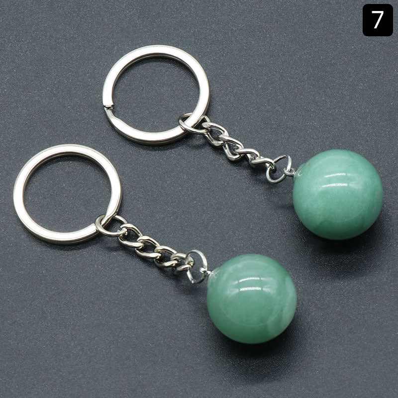 Crystal Sphere Key Chain