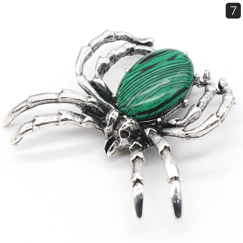 Crystal Spider Brooch & Pendant