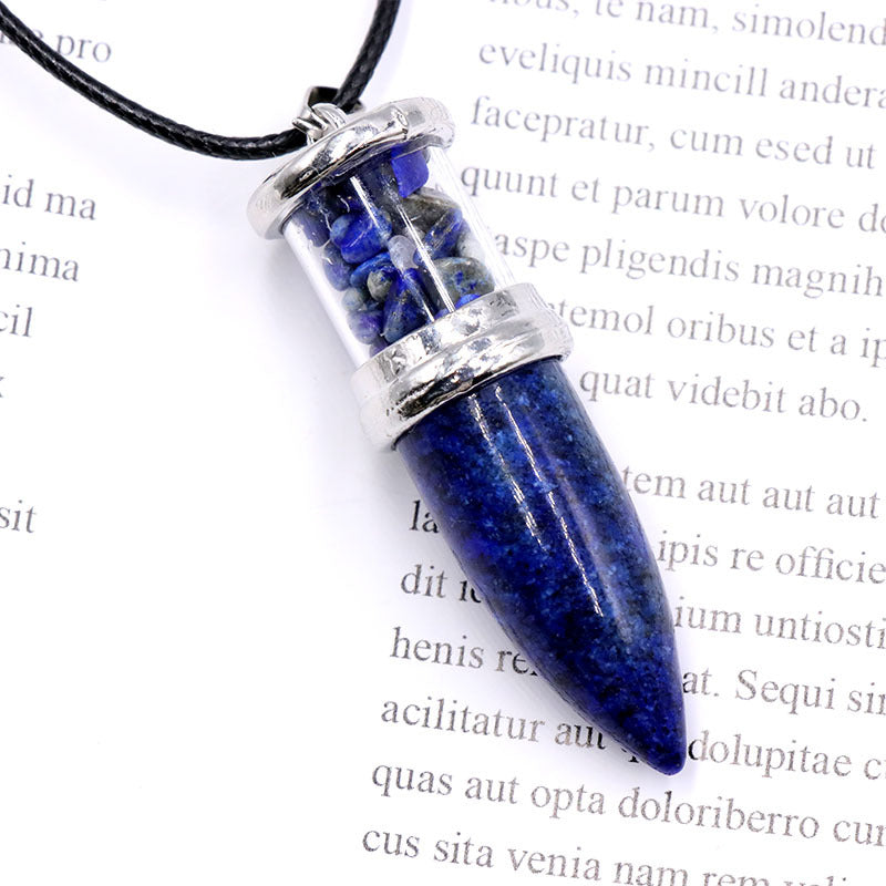 Crystal Bullet Necklace