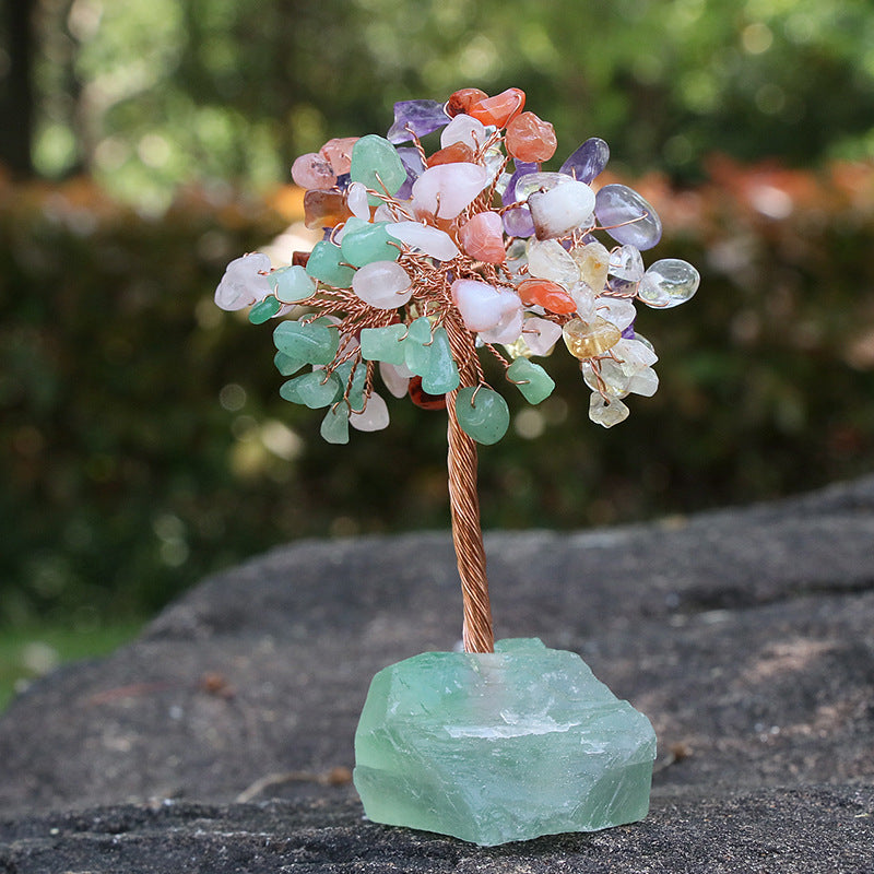 Natural Crystal Raw Money Tree