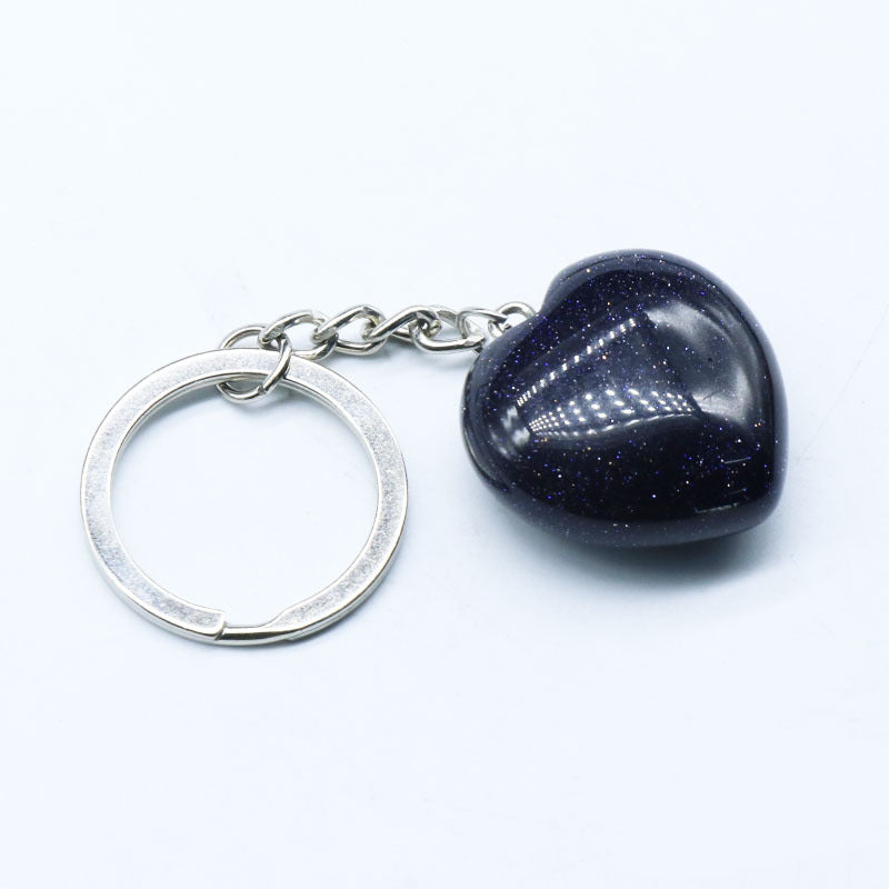 Crystal Heart Key Chain