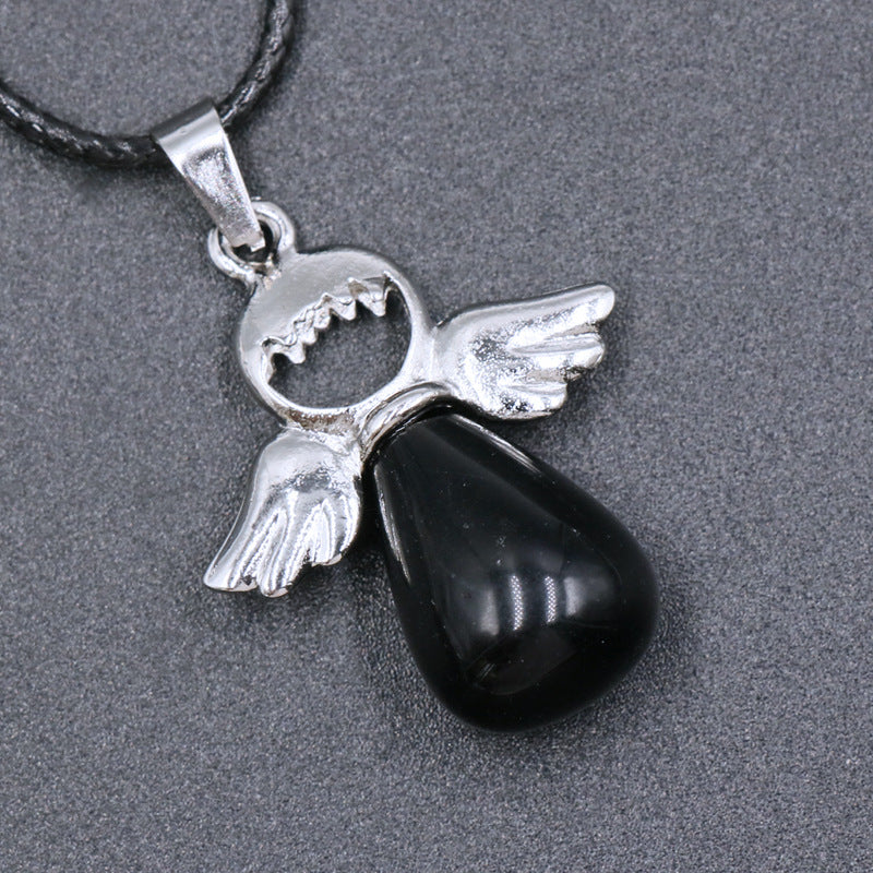 Crystal Angel Pendant