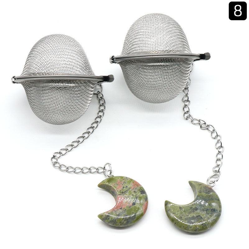 Crystal Moon Tea Strainer