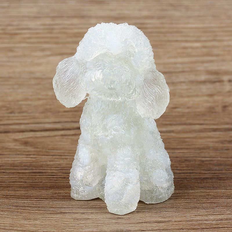 Resin Toy Poodle