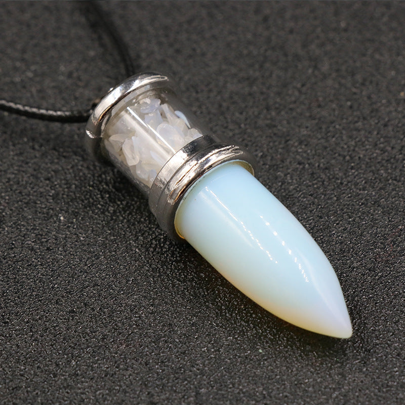 Crystal Bullet Necklace