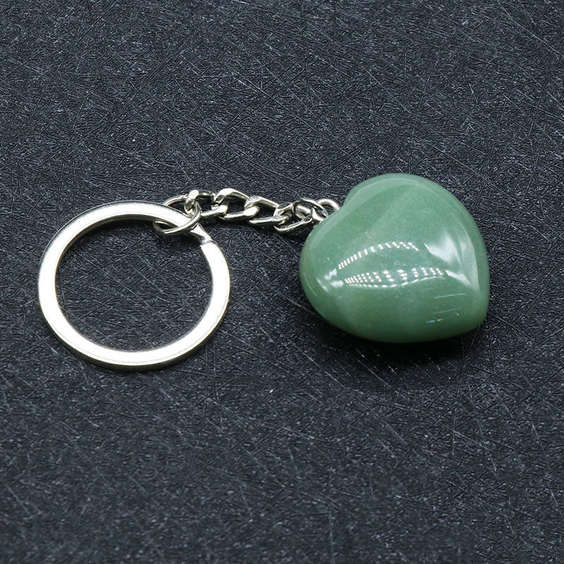 Crystal Heart Key Chain