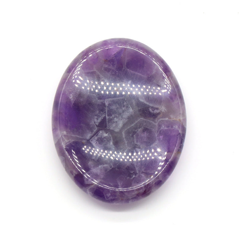 Oval Crystal Worry Stone