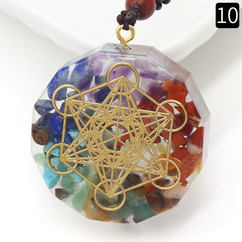 Chakra Orgone Necklaces