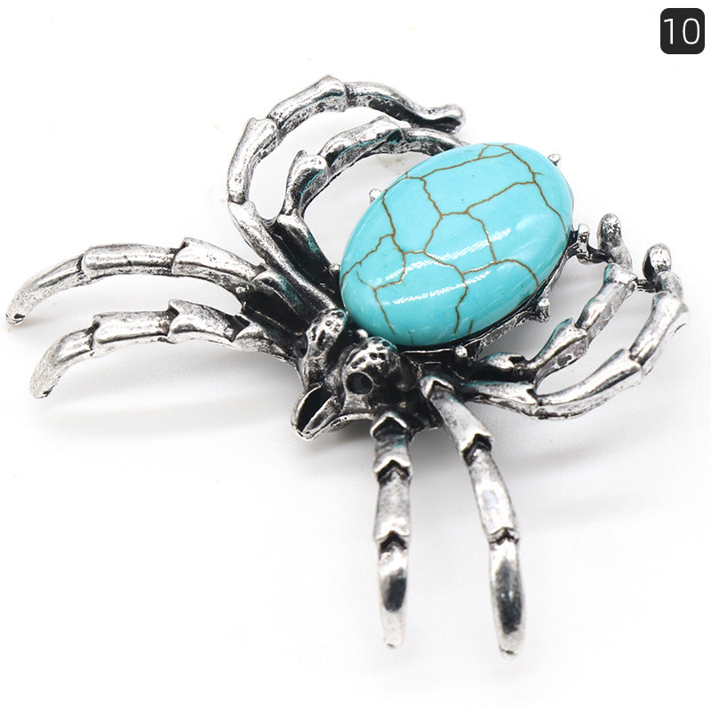 Crystal Spider Brooch & Pendant