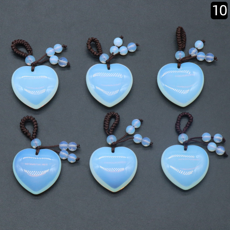 Heart Stone Keychain Hanger