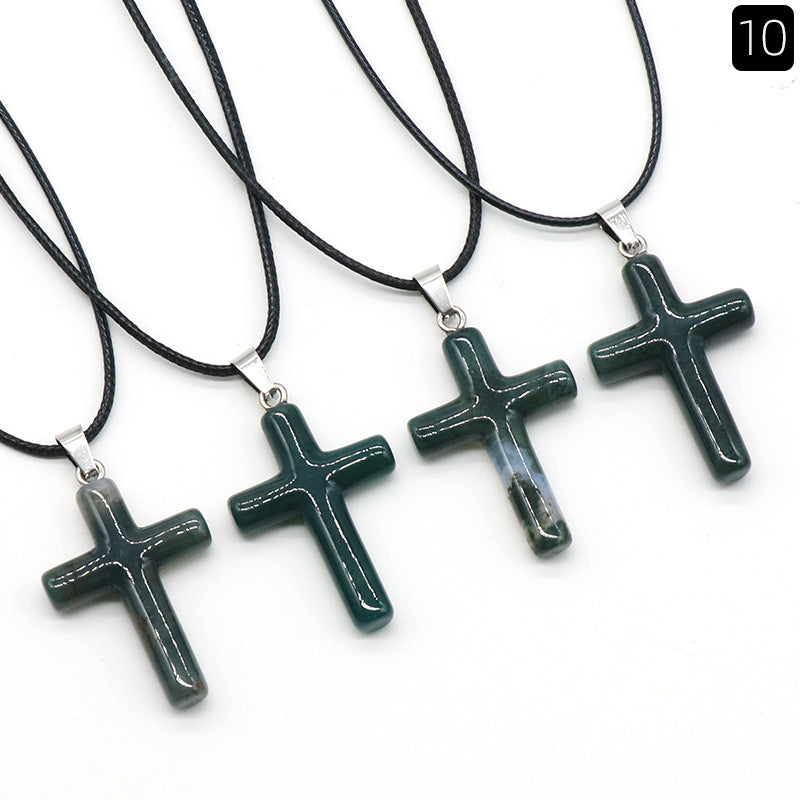 Crystal Cross Necklace