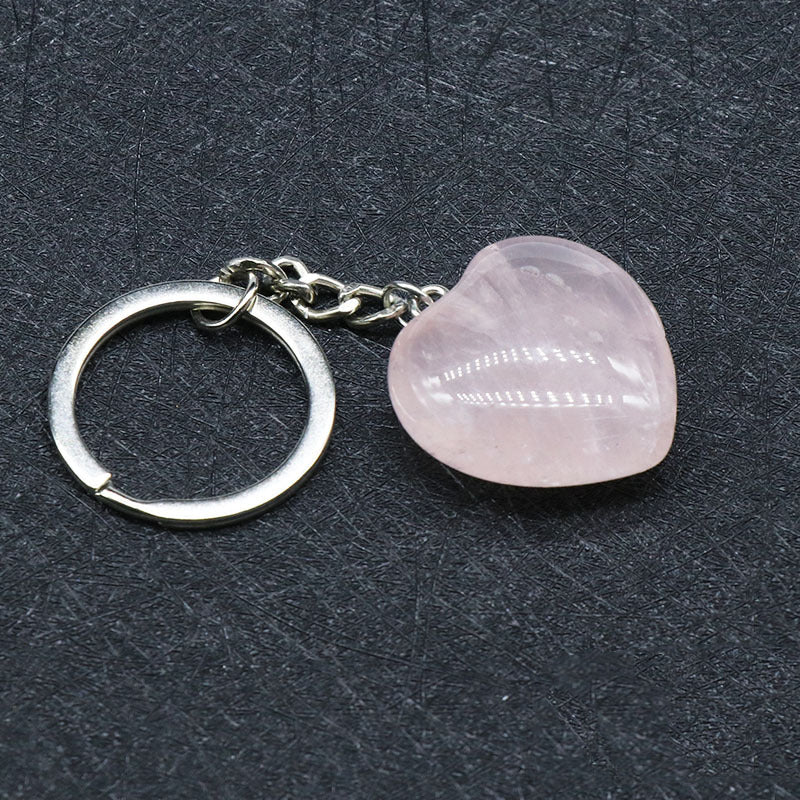 Crystal Heart Key Chain