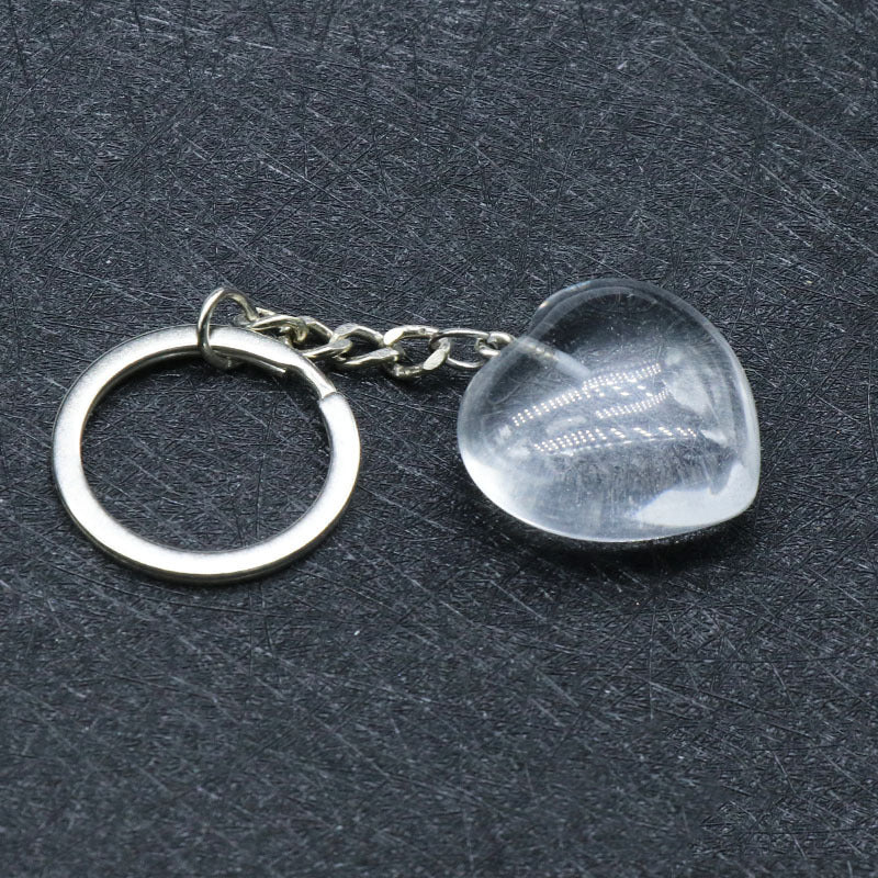 Crystal Heart Key Chain