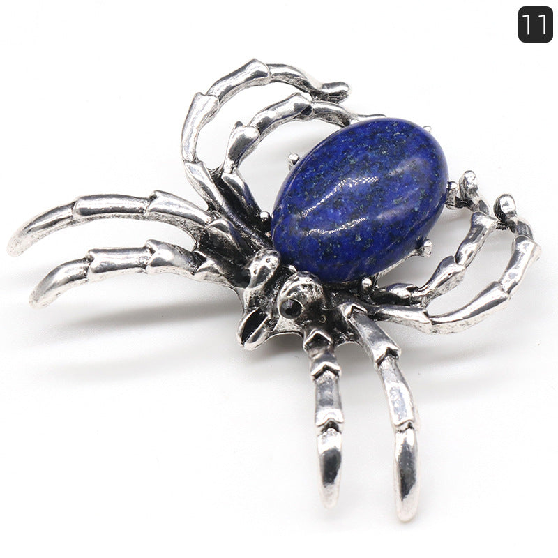 Crystal Spider Brooch & Pendant