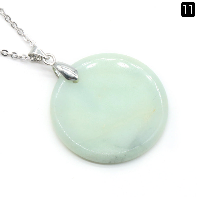 Crystal Round Pendant