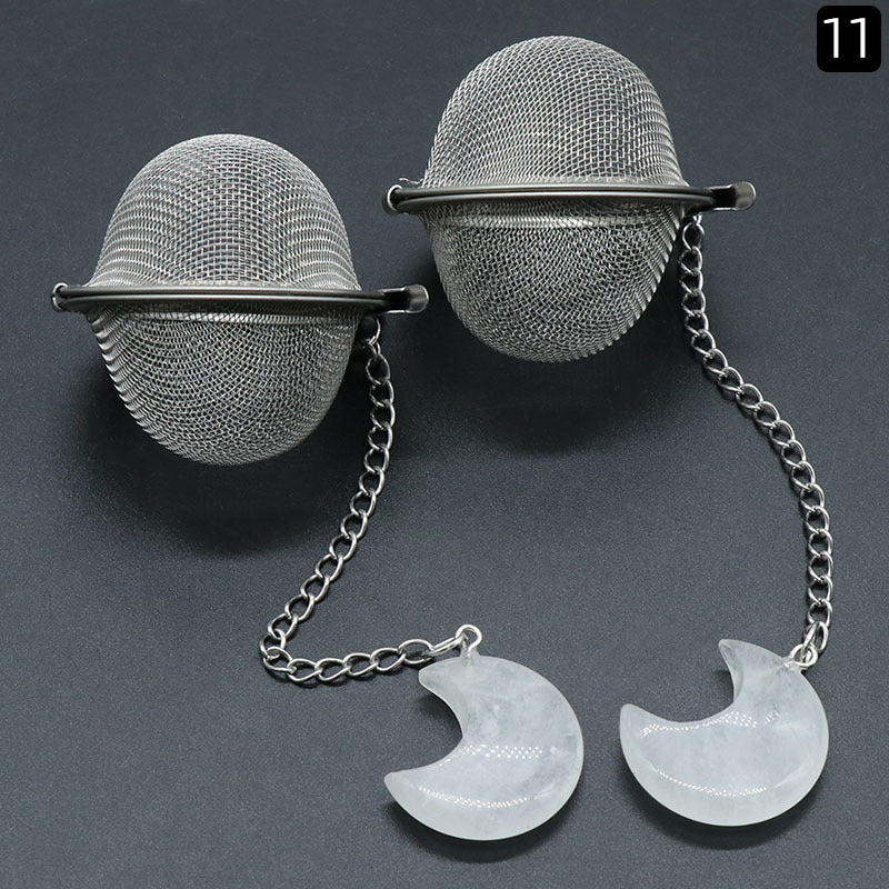 Crystal Moon Tea Strainer