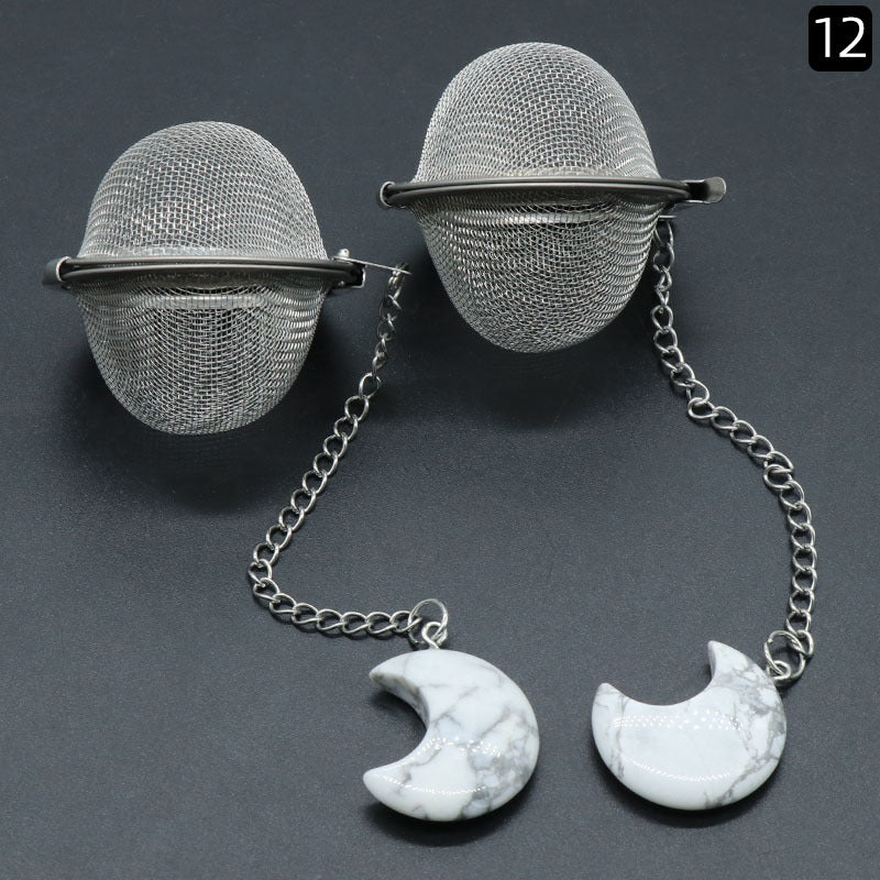 Crystal Moon Tea Strainer