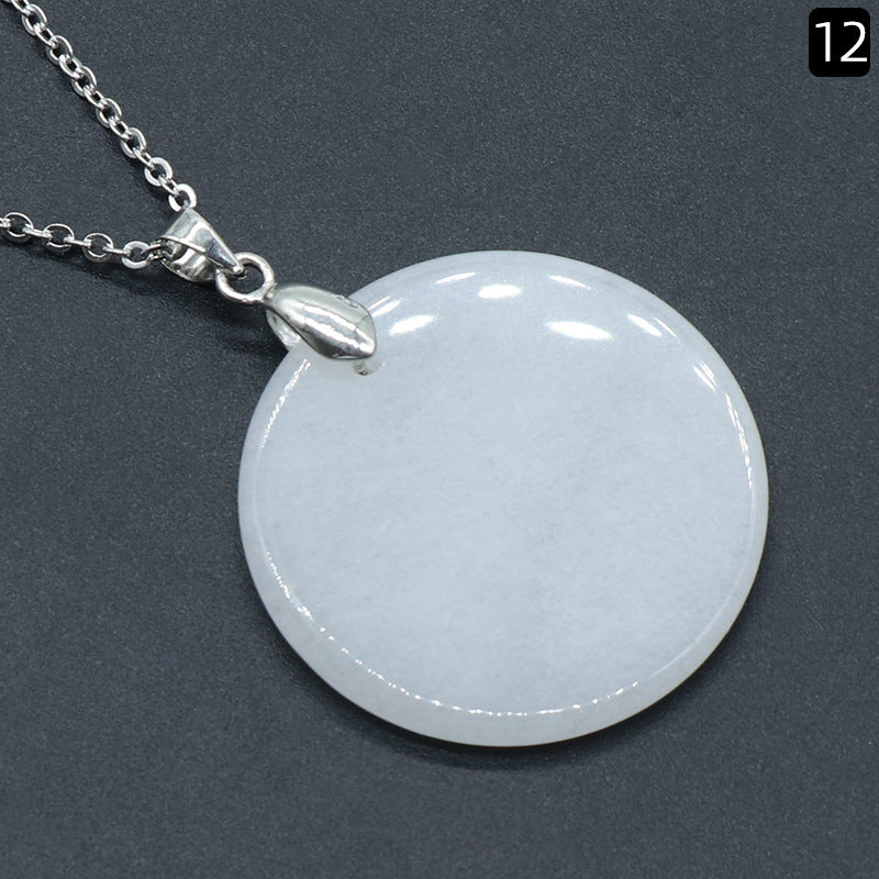 Crystal Round Pendant